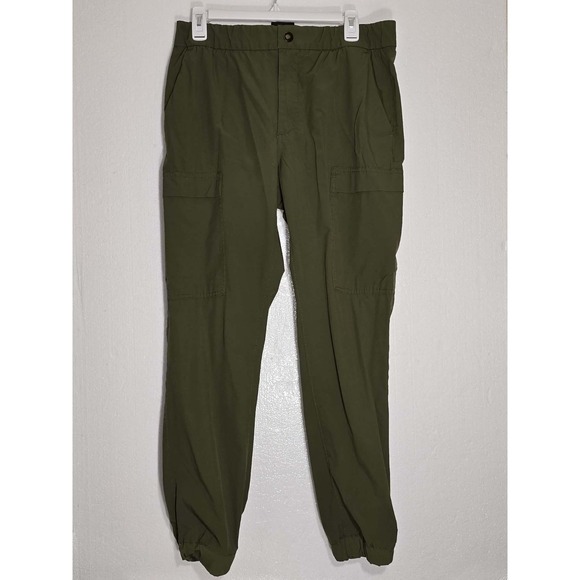 Express Pants - ✨ Express Women's‎ Olive Green Cargo Jogger Pants Size M GUC Casual Utility ✨